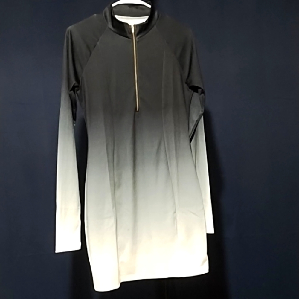 Two-tone party dress